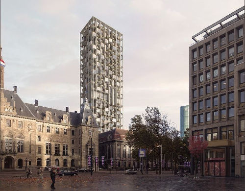 Postkantoor Coolsingel Krijgt 150 Meter Hoge Woontoren - Nieuwbouw ...